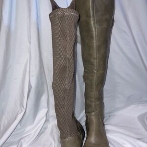 Over the knee boot